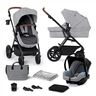 KINDERKRAFT KOLICA ZA BEBE A-TOUR LIGHT GREY