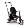 Smart Trike tricikl Folding Str 3 - Black with Cream Piping