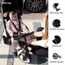 Smart Trike tricikl Folding Str 3 - Black with Cream Piping