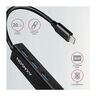 AXAGON USB-C HUB, 3x USB 3.2 Gen 1 + GLAN, 20cm, metal (HMC-GL3A)