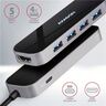 USB HUB AXAGON HMC-6H4A 4x USB + HDMI, USB C