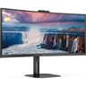 AOC monitor CU34V5CW, UWQHD, 100Hz, USB-C, HAS, HDMI, DP, zakrivljeni