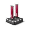 SSD dock Axagon 2x M.2 NVMe, USB-C (ADSA-M2C)