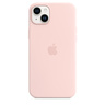 Apple iPhone 14 Plus Silicone Case s MagSafe, Chalk Pink