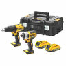 DEWALT akumulatorski set bušilica DCD778 +  odvijač DCF787 + 2x 2.0Ah u koferu - DCK2060D2T