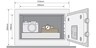 Yale trezor Value Safe Small