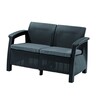 KETER CORFU LOVE SEAT dvosjed, grafit-hladno siva boja