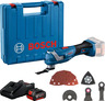 Bosch Professional aku višenamjenski rezač GOP 185-LI + 1x4.0 Ah baterija + GAL 18V-20 punjač + pribor + kovčeg