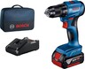 Bosch Professional akumulatorska udarna bušilica GSR 185-LI 1x4.0 Ah, GAL 18V-40, meka torbica
