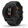 Garmin Fenix 7 PRO SOLAR, Tamnosivi s crnim remenom, 010-02777-01, pametni sat