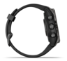 Garmin Fenix 7S PRO Sapphire SOLAR, Tamnosivi titanijski s DLC slojem i crnim remenom, 010-02776-11, pametni sat