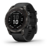 Garmin Fenix 7 PRO Sapphire SOLAR, Tamnosivi titanijski s DLC slojem i crnim remenom, 010-02777-11, pametni sat