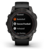 Garmin Fenix 7 PRO Sapphire SOLAR, Tamnosivi titanijski s DLC slojem i crnim remenom, 010-02777-11, pametni sat