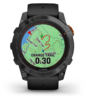 Garmin Fenix 7X PRO SOLAR, Tamnosivi s crnim remenom, 010-02778-01, pametni sat