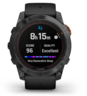 Garmin Fenix 7X PRO SOLAR, Tamnosivi s crnim remenom, 010-02778-01, pametni sat