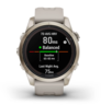 Garmin Fenix 7S PRO Sapphire SOLAR, Nježno-zlatni s remenom svijetle boje pijeska, 010-02776-15, pametni sat