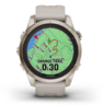 Garmin Fenix 7S PRO Sapphire SOLAR, Nježno-zlatni s remenom svijetle boje pijeska, 010-02776-15, pametni sat