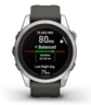 Garmin Fenix 7S PRO SOLAR, Srebrni s grafitno sivim remenom, 010-02776-01, pametni sat