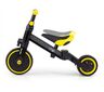 Milly Mally tricikl 3u1 Optimus, crno/žuti