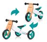 Milly Mally tricikl Jake 2u1, drvo/tirkizni