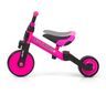 Dječji tricikl-guralica 3u1 Optimus, roza