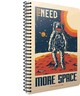 Bilježnica, Space, A4 linije, spiralni uvez
