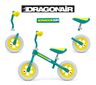 Milly Mally bicikl bez pedala DragonAir, zeleno - žuti