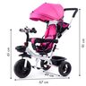 Ecotoys dječji tricikl, rozi