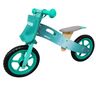 Drveni bicikl bez pedala R10, tirkizni 12"