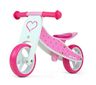 Milly Mally Dječji bicikl bez pedala 2u1 Jake Hearts, rozi