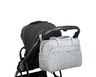 Kikka Boo torba za mame Chelsea Dots, siva