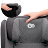 Kinderkraft autosjedalica Junior 15-36 Kg, Rocket grey ISOFIX