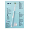 Oral-B električna četkica  Pro 1 Caribbean Blue Cros Action + putna torbica