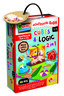 Lisciani Montessori Wood logika i kocke 2u1, 48/1