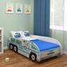 Dječji krevet Acma Truck Policija, 140x70 cm