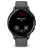 Garmin Venu 3S, Slate Stainless Steel Bezel with Pebble Gray Case and Silicone Band, 010-02785-00, pametni sat