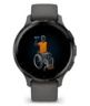 Garmin Venu 3S, Slate Stainless Steel Bezel with Pebble Gray Case and Silicone Band, 010-02785-00, pametni sat