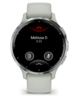 Garmin Venu 3S, Silver Stainless Steel Bezel with Sage Gray Case and Silicone Band, 010-02785-01, pametni sat