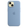 Apple iPhone 15 Silicone Case s MagSafe, Wiinter Blue