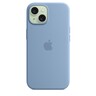 Apple iPhone 15 Silicone Case s MagSafe, Wiinter Blue