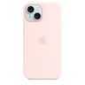 Apple iPhone 15 Silicone Case s MagSafe, Light Pink