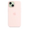 Apple iPhone 15 Silicone Case s MagSafe, Light Pink