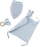 InterBaby set za bebe Muslin Blue Grey