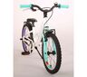 VOLARE dječji bicikl Glamour 16", bijelo/tirkizni