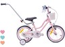 SUNBABY dječji bicikl Heart Bike 14", rozi