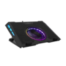White Shark GCP-13 Aurora hladnjak za laptop, 5 ventilatora, RGB, do 17.3