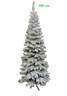 Umjetno i usko božićno drvce - KAROLINA snježna - 240 cm