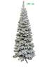 Umjetno i usko božićno drvce - KAROLINA snježna - 180 cm