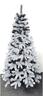 Umjetno božićno drvce - EMILI crno - siva - 120 cm