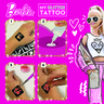 Barbie Glitter Tattoo